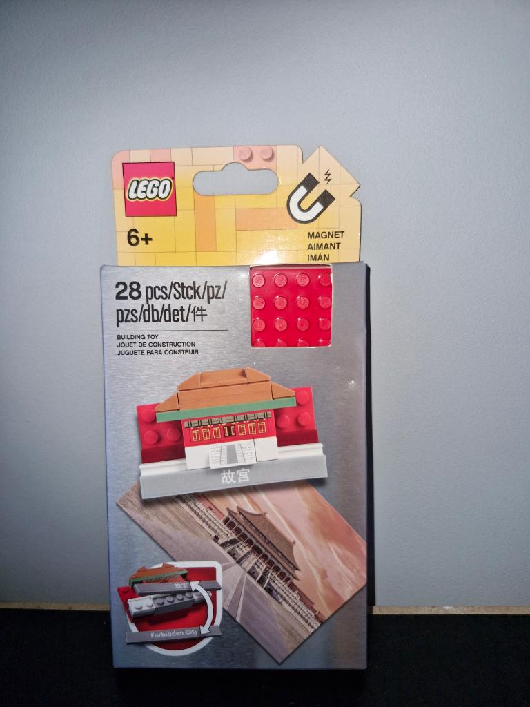 Lego 854088 Forbidden City magneet, Overige thema's, Lego, Nieuw, Ophalen of Verzenden