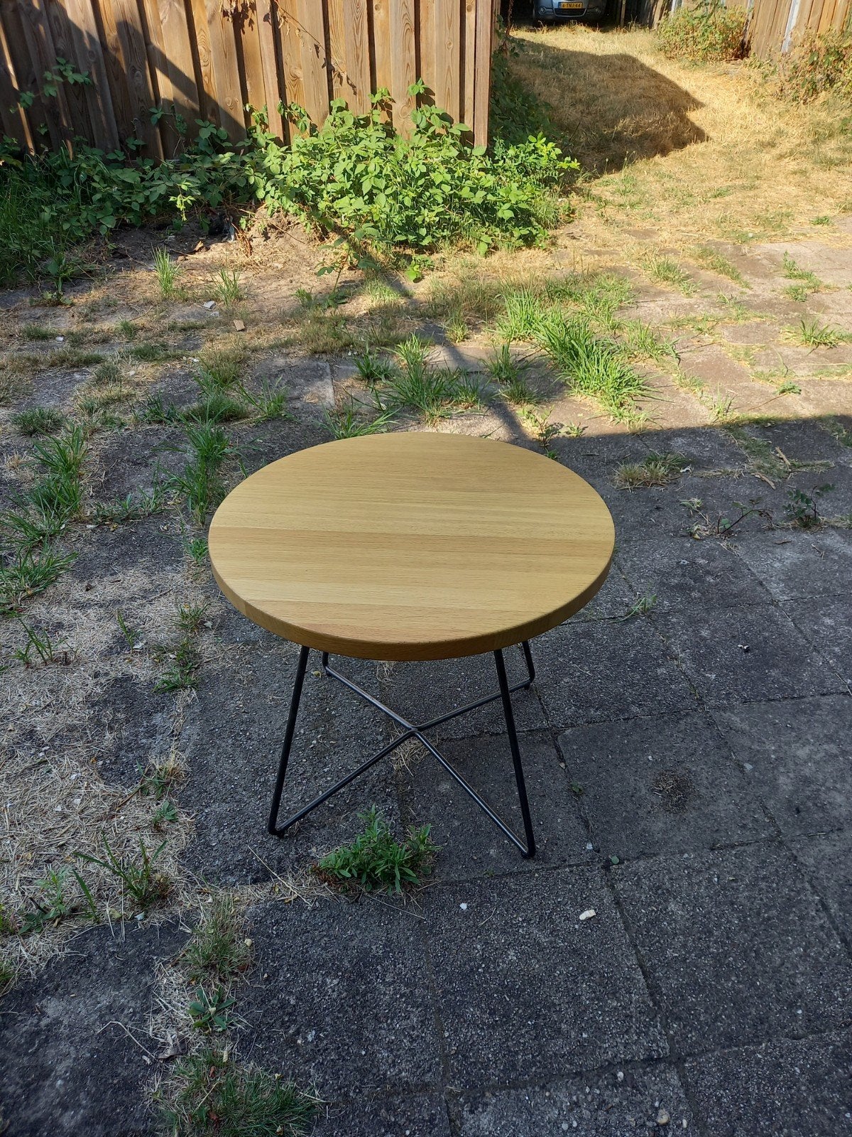 leuke bistro's tafeltjes, Huis en Inrichting, Ophalen, Hout