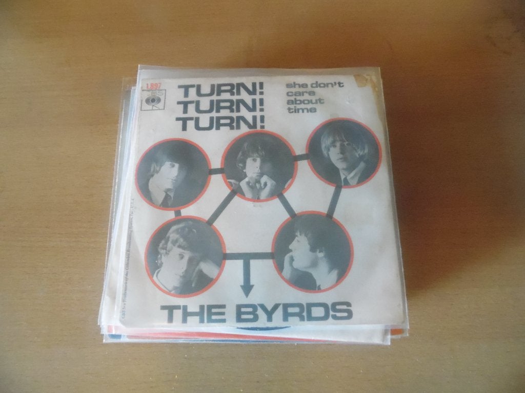 the byrds. turn, turn, turn., Ophalen, Gebruikt, 7 inch, Overige genres