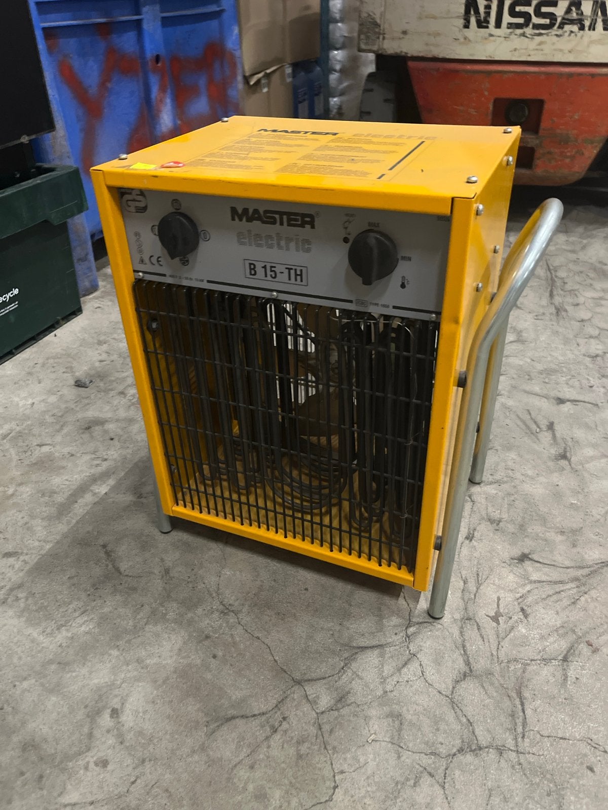 Master Electric B 15-TH Krachtstroom Heater, 30 tot 80 cm, Gebruikt, Kachel, Minder dan 60 cm