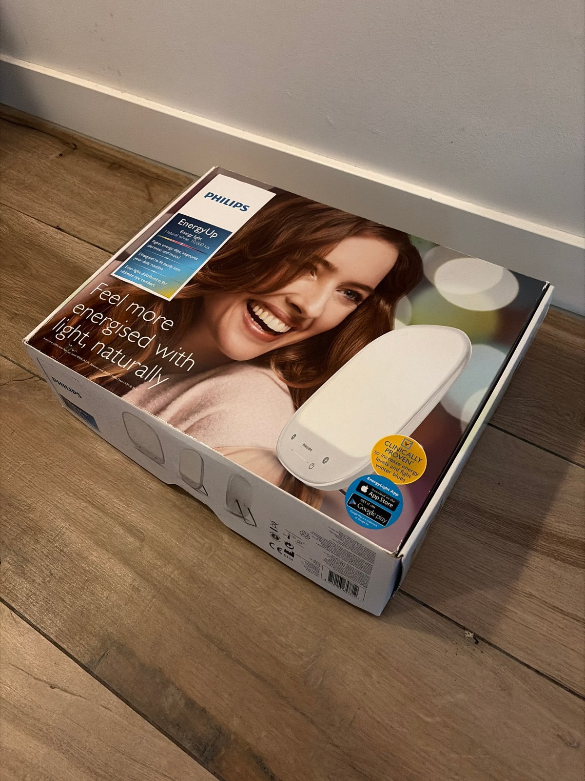 Philips EnergyUp lichttherapielamp, Ophalen of Verzenden, Gebruikt