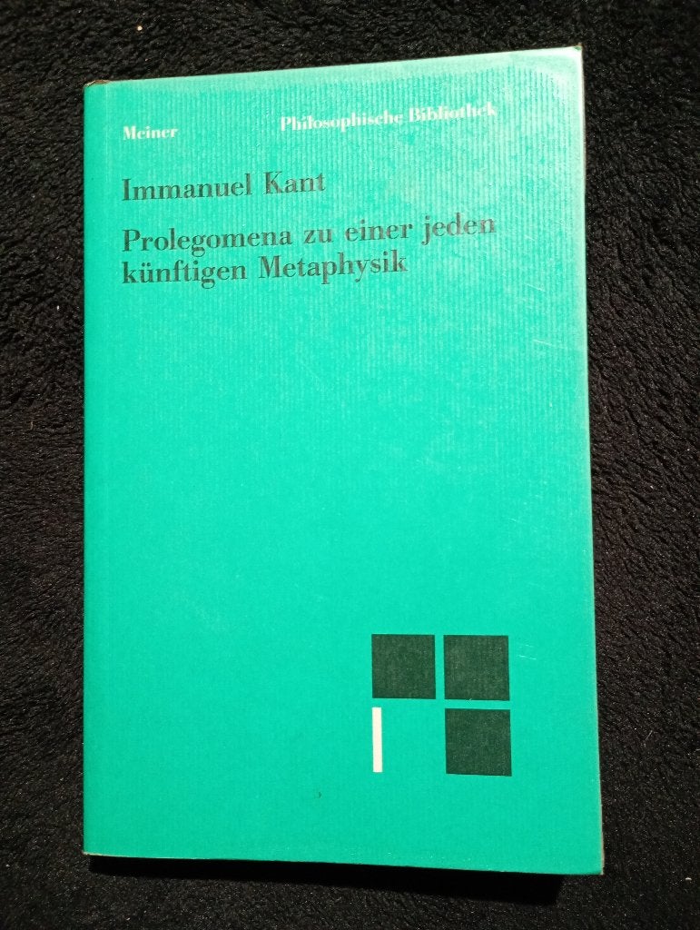Kant, Prolegomena zu einer jeden künftigen Metaphysik, Ophalen of Verzenden, Gelezen
