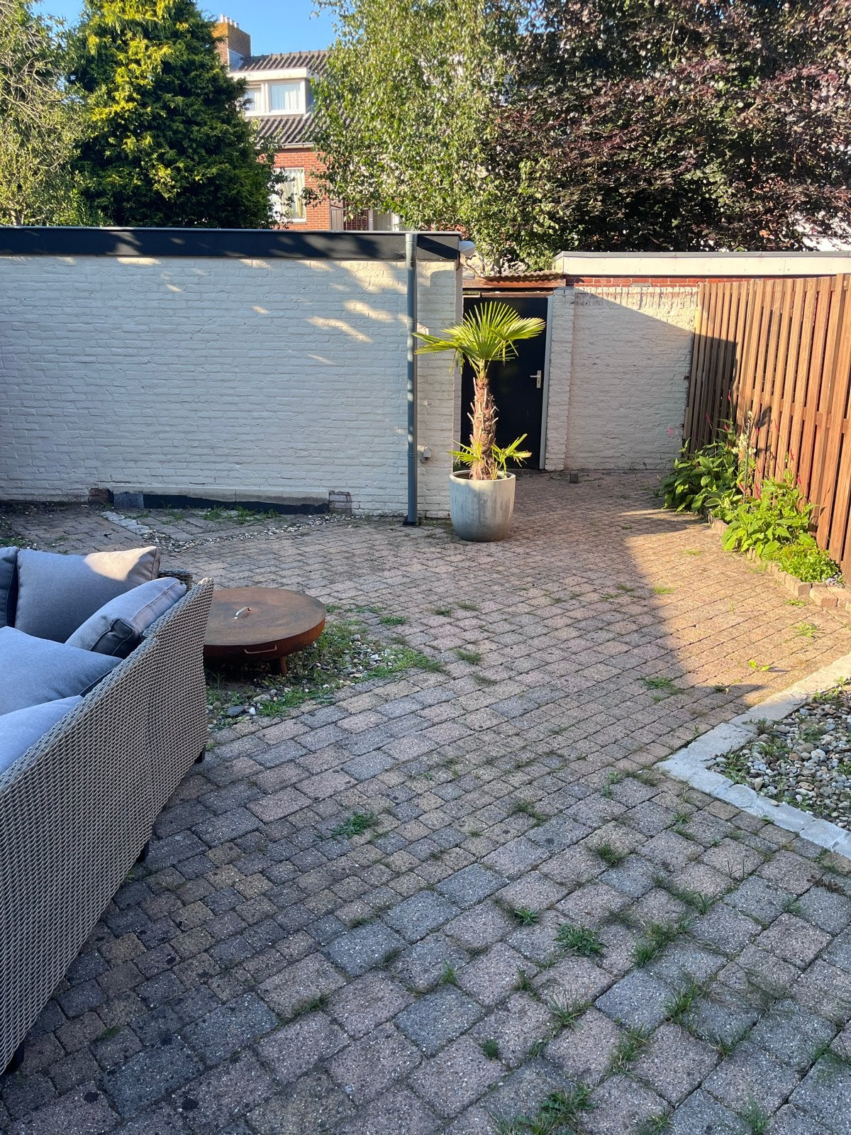 Gebruikte terrastegels/klinkers, Tuin en Terras, Tegels en Klinkers, Ophalen, Gebruikt, 10 m² of meer, Beton
