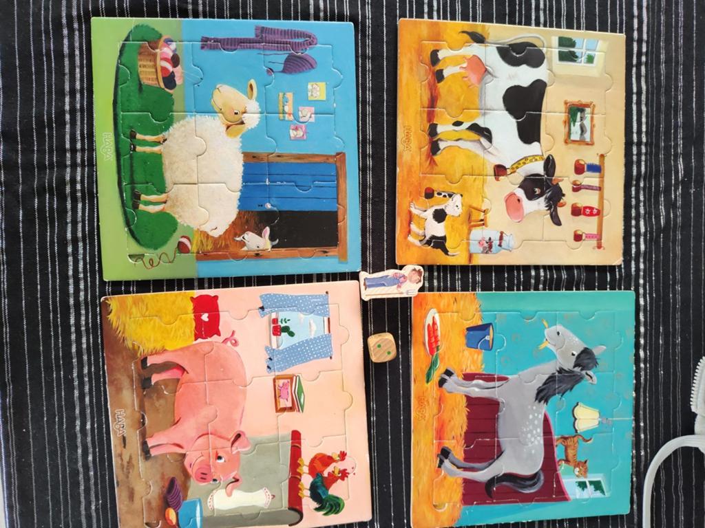 Haba schaap en co puzzelspel, Ophalen of Verzenden