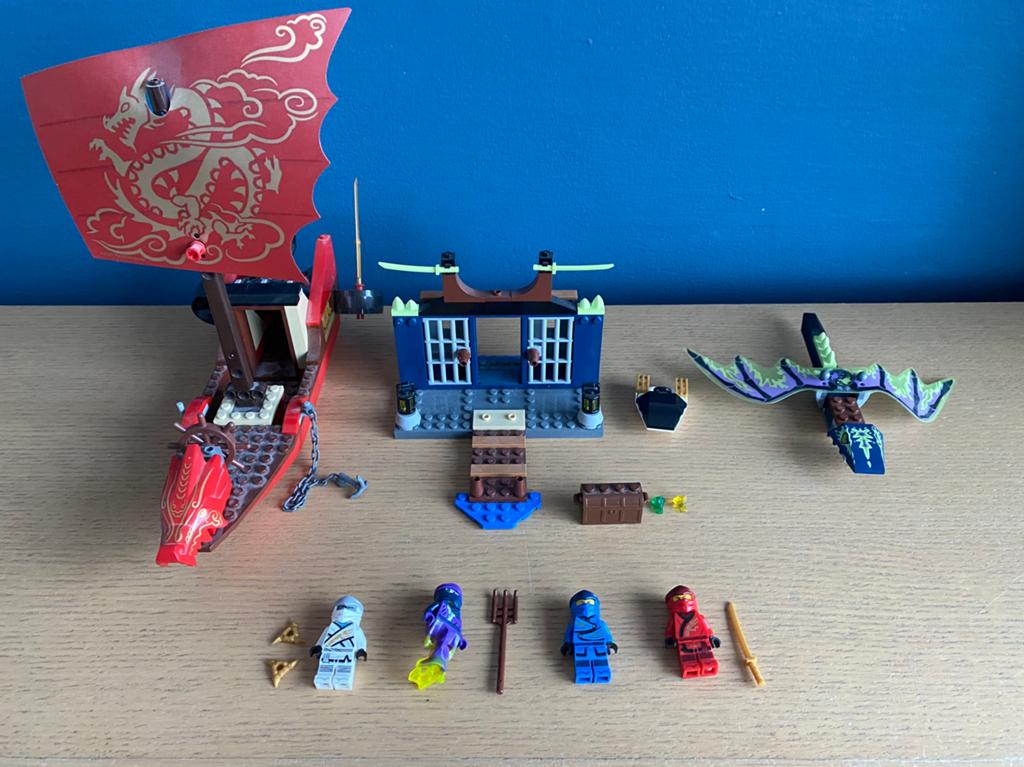 Lego 71749 Laatste tocht van Destiny’s Bounty, Ophalen of Verzenden, Zo goed als nieuw