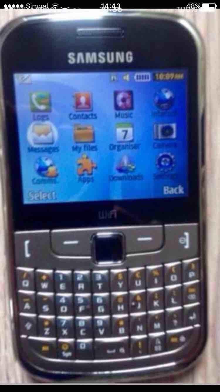 Samsung Sgt 3350, Telecommunicatie, Mobiele telefoons | Blackberry, Ophalen, Overige kleuren, Touchscreen, 3 tot 6 megapixel