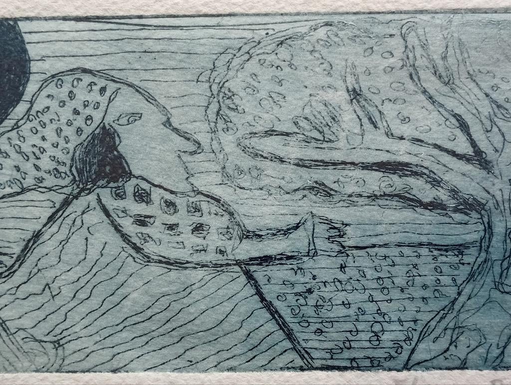Ets De Boom P.Lammers, Antiek en Kunst, Kunst | Litho's en Zeefdrukken, Ophalen of Verzenden