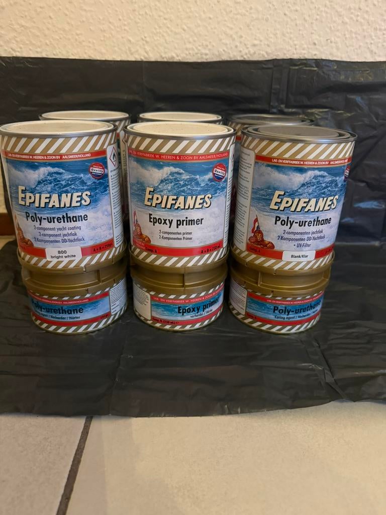 Epifanes poly-urethane jachtlak (800 wit) (0,75), Ophalen, Nieuw, Overige kleuren