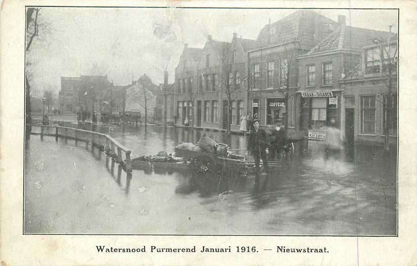 380-670-015 Purmerend Watersnood, Verzenden, Voor 1920, Noord-Holland