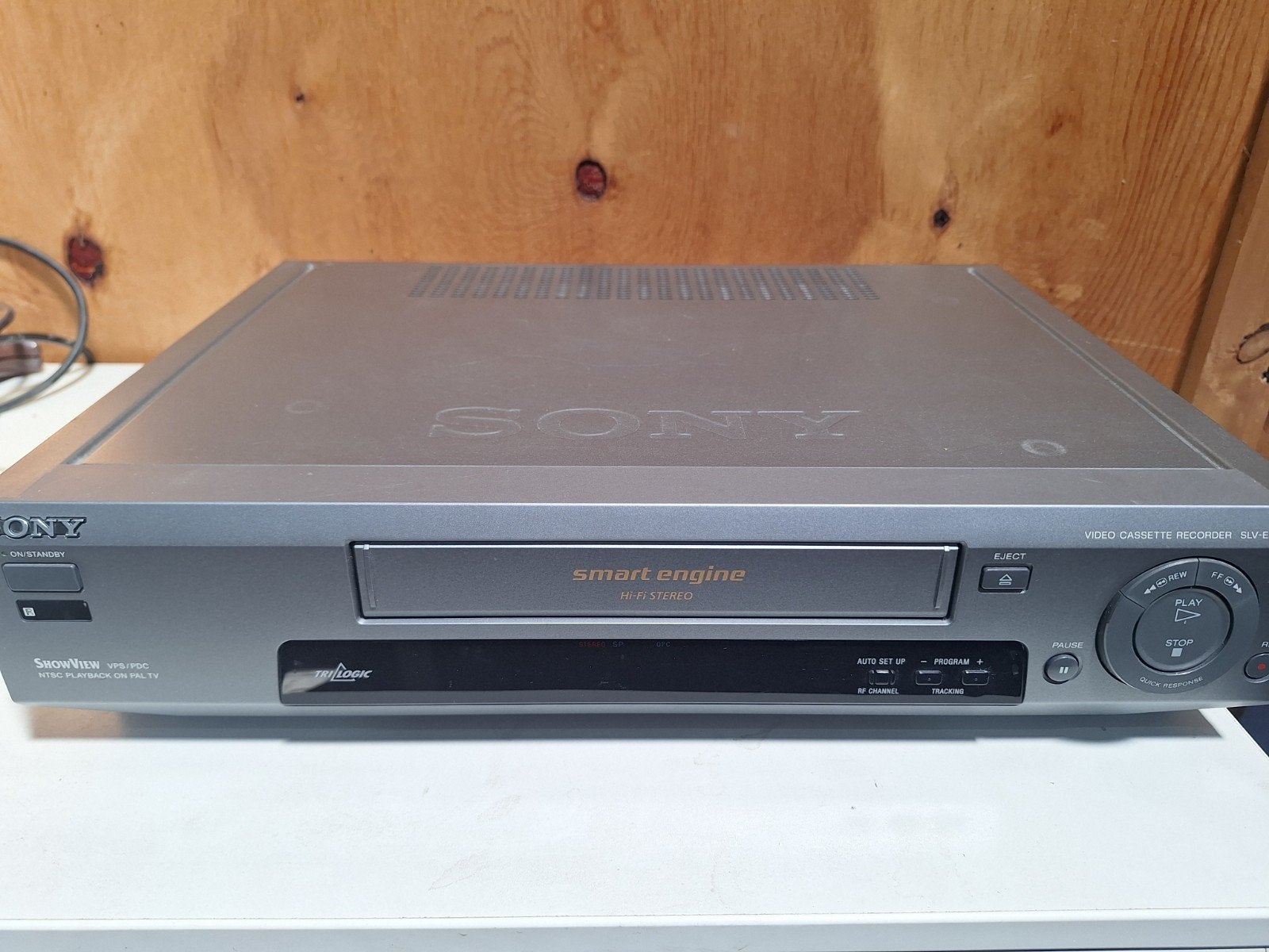 Sony SLV-E735VC VHS Video Cassette Recorder, Ophalen of Verzenden, Gebruikt, VHS-speler of -recorder
