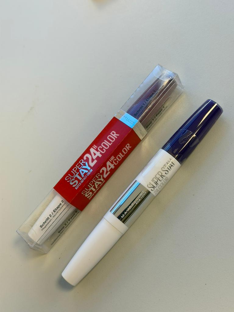 Maybelline Superstay 24H Lip Colour Paars Set - lip lippen, Lippen, Paars, Nieuw, Ophalen of Verzenden
