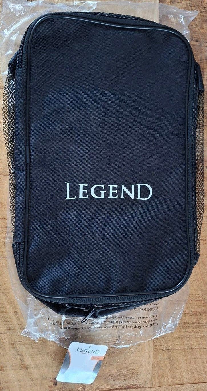 Nieuwe Legend golfschoenentas - Zwart, Sport en Fitness, Ophalen of Verzenden, Nieuw