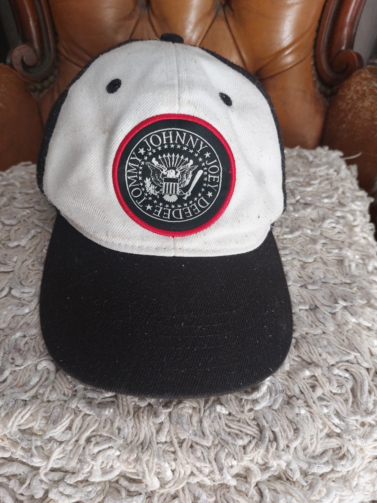 Ramones Snapback Kinderpet H&M Maat 134-170, Ophalen of Verzenden, Gebruikt, H&M, Jongen of Meisje