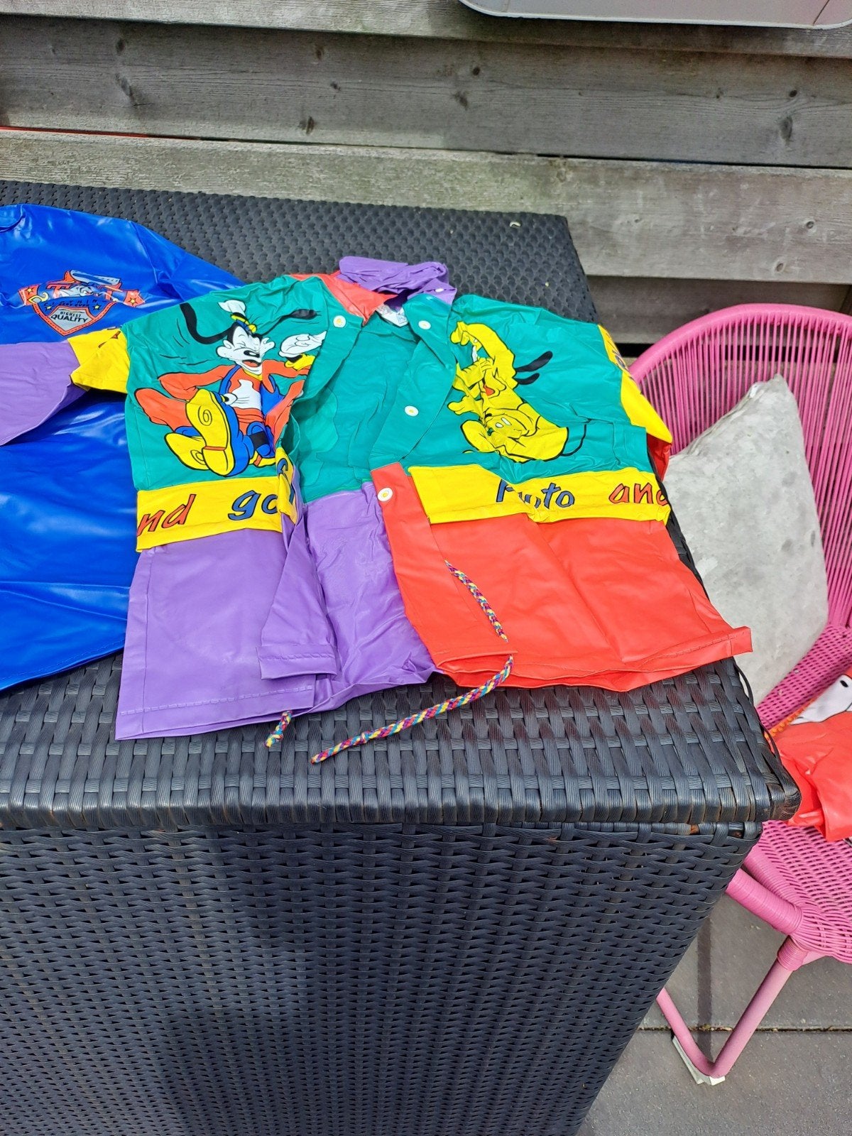 Disney Goofy & Pluto Regenpakken voor Kinderen, Ophalen of Verzenden, Gebruikt, Disney, Jongen of Meisje