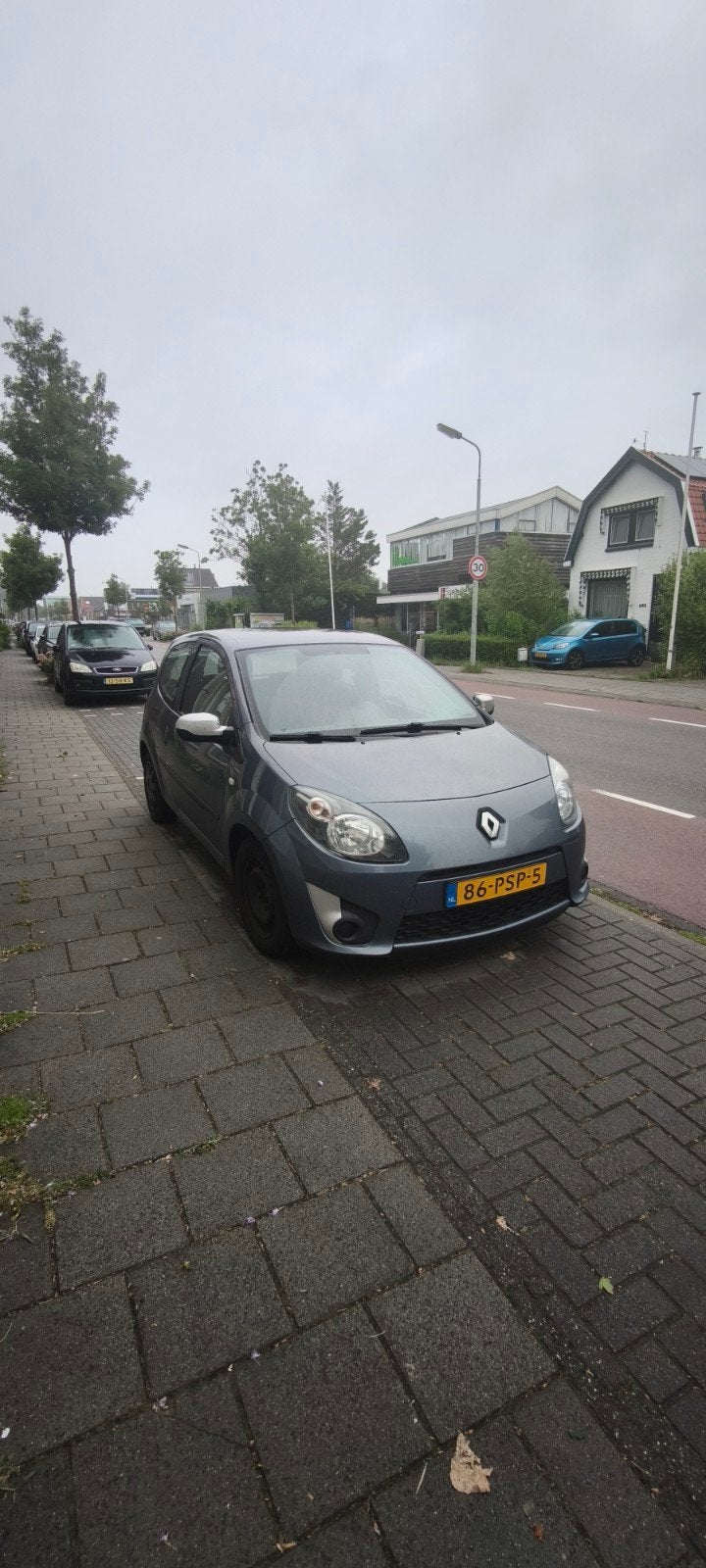 Renault Twingo 1.2 16V 2011 Blauw, 839 kg, Twingo, 74 pk, 4 cilinders