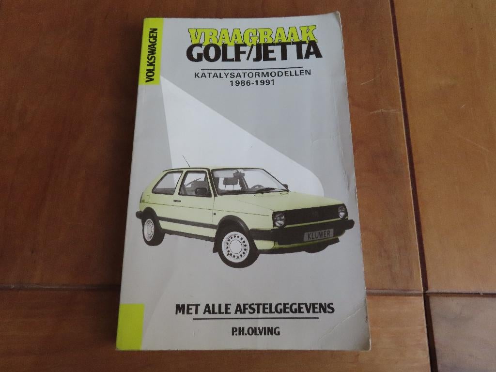 Vraagbaak Volkswagen Golf, VW Golf GTi/16V, VW Jetta 1986-91, Ophalen of Verzenden