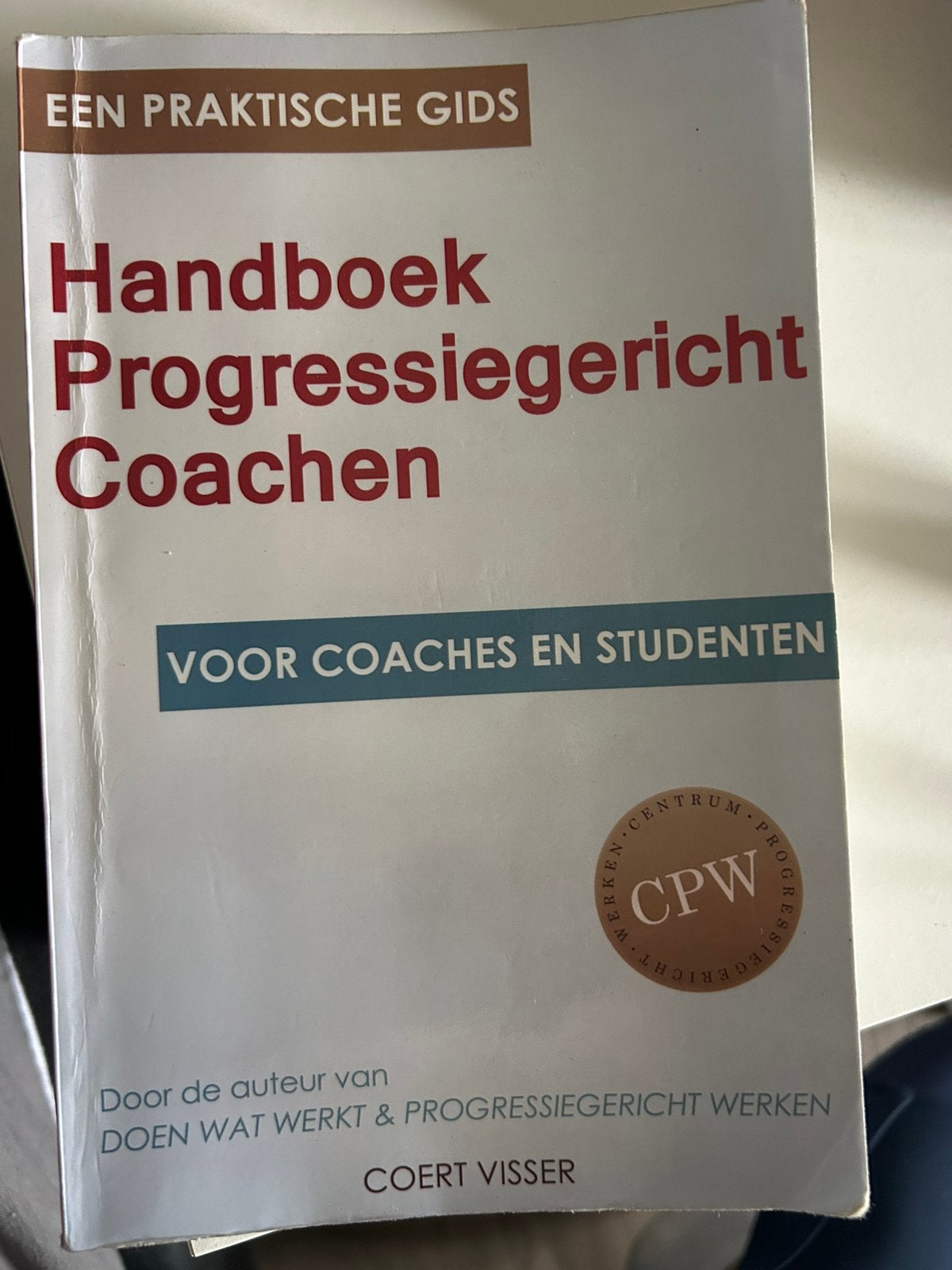 Coert Visser - Handboek Progressiegericht Coachen, Ophalen of Verzenden, Gelezen, Coert Visser