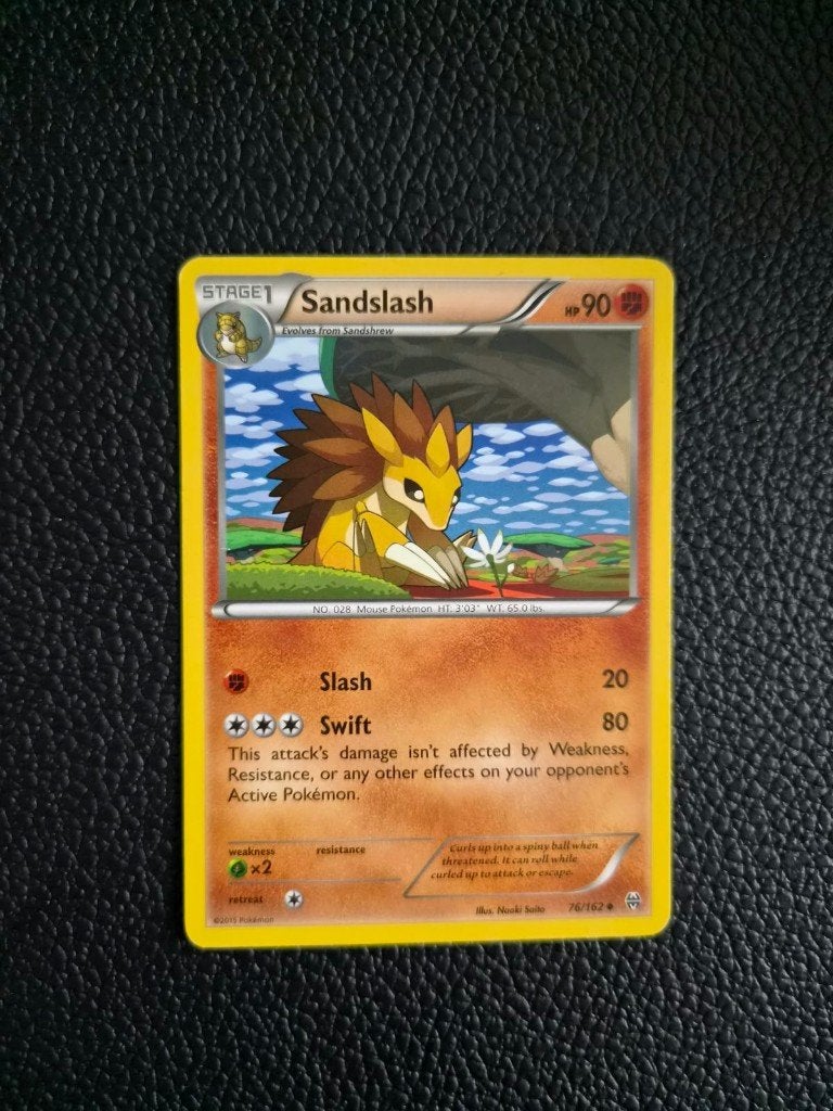 Sandslash 76/162 – BREAKthrough - 2015, Ophalen of Verzenden, Gebruikt, Losse kaart