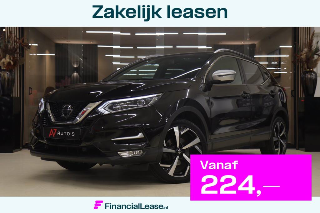Nissan Qashqai 1.2 Tekna + NAP Stoelver/360Cam/Leer/Bose/Lan, Voorwielaandrijving, Gebruikt, Euro 6, 4 cilinders
