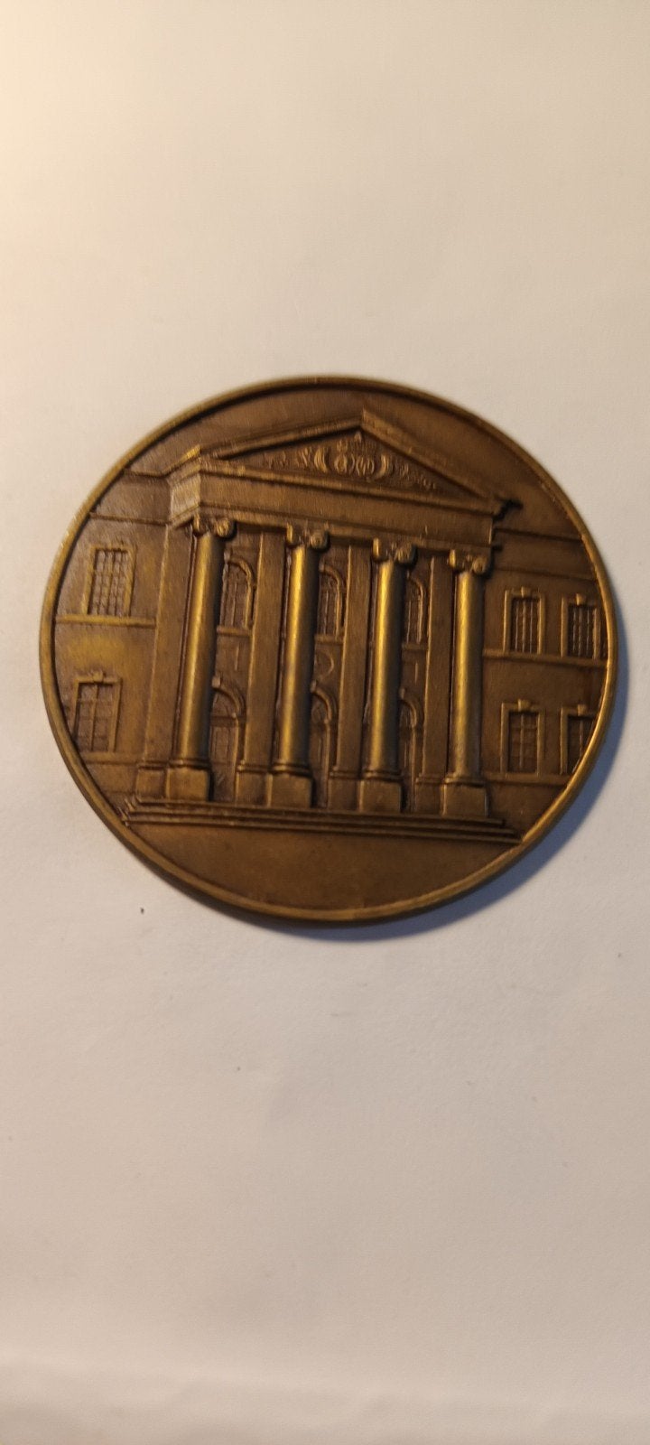 Historische Medaille Institut Agronomique de l'Etat Gembloux, Postzegels en Munten, Ophalen of Verzenden, Brons, Buitenland