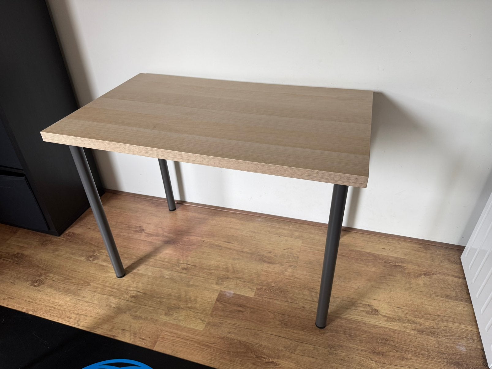 Ikea Linnmon 100x60 met 2 stoeltjes Sandsberg, Ophalen, Gebruikt