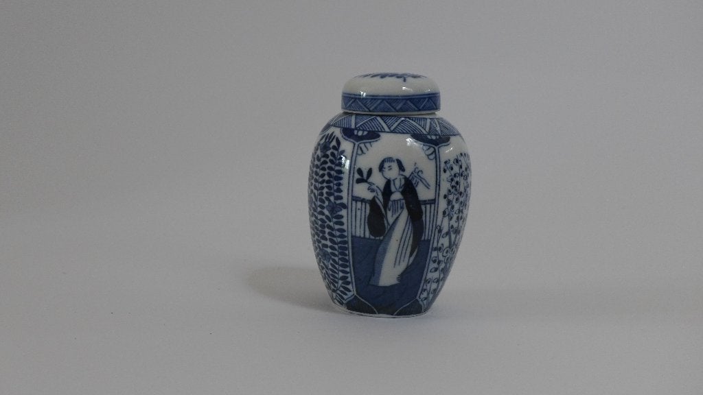 Lange Lijs Mosa Theebusje, Antiek en Kunst, Ophalen of Verzenden
