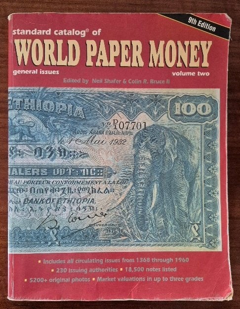 World Paper Money catalogus, Postzegels en Munten, Munten en Bankbiljetten | Toebehoren, Ophalen, Boek of Naslagwerk