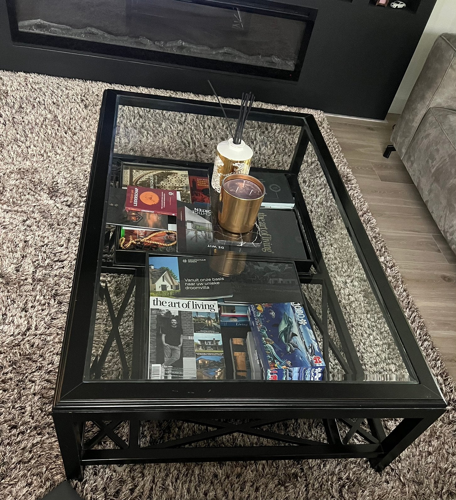 Rofra salontafel, Ophalen of Verzenden, Rechthoekig, 50 tot 100 cm, Minder dan 50 cm