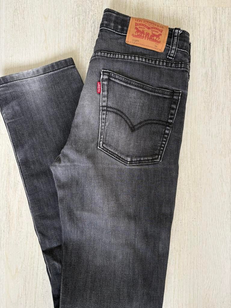 Levi’s 510 skinny jeans maat 16 (170/176)zwart, Kinderen en Baby's, Ophalen of Verzenden, Zo goed als nieuw, Jongen, Broek