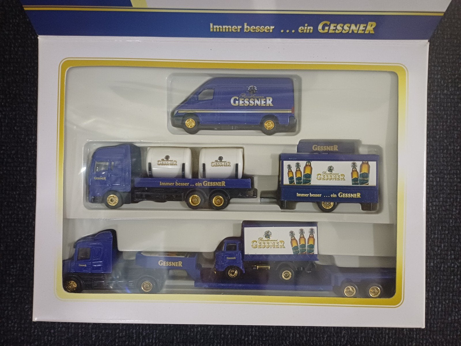 Gessner Bier Vrachtwagen Set - Limited Edition, Ophalen of Verzenden, Zo goed als nieuw, Overige typen