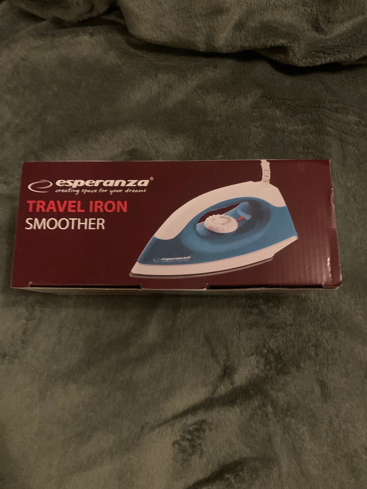 Esperanza Travel Iron Smoother - Nieuw in doos, Witgoed en Apparatuur, Strijkijzers en Strijkplanken, Ophalen of Verzenden, Nieuw
