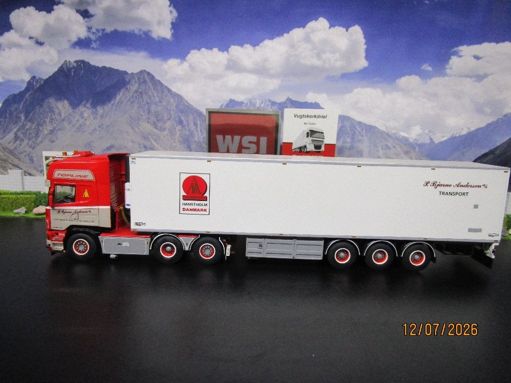nieuw wsi 01-3272 p.bjarne andersen scania topline 6x2, Ophalen of Verzenden, Nieuw, Bus of Vrachtwagen, Wsi