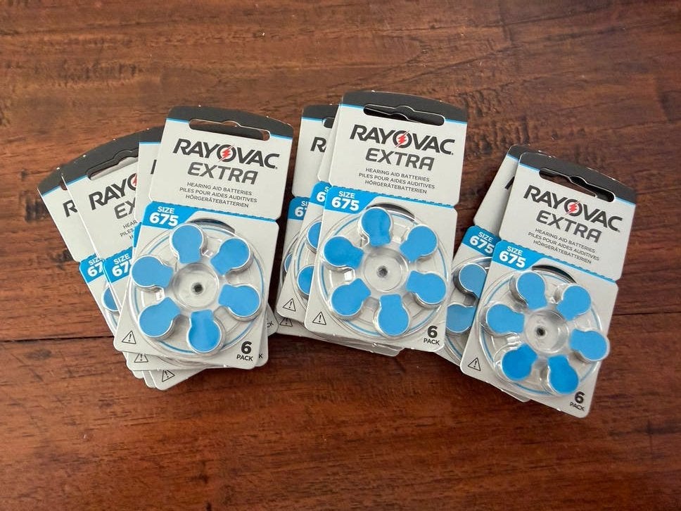 Rayovac Extra Gehoorapparaat Batterijen Maat 675, Ophalen of Verzenden, Nieuw
