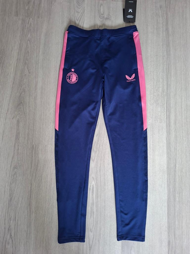 Nieuwe trainingsbroek Feyenoord maat 164, Broek, Jongen of Meisje, Nieuw, Ophalen of Verzenden