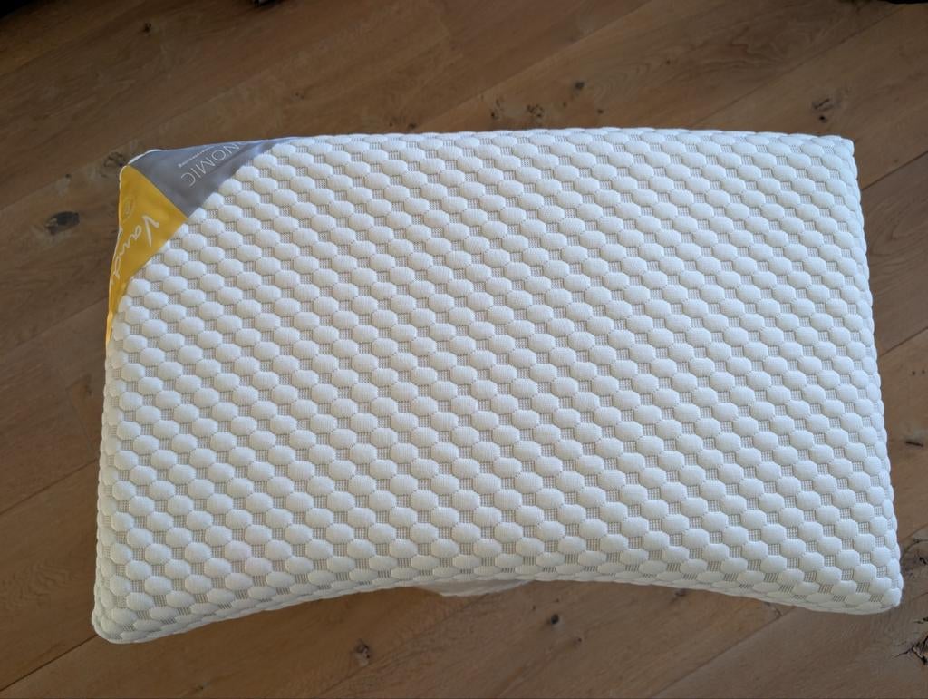 Vandyck Ergonomisch hoofdkussen (soft) 60x40x10 cm, Huis en Inrichting, Ophalen of Verzenden
