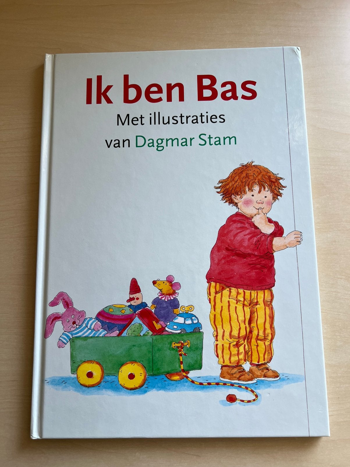 Ik ben bas door Dagmar Stam met handleiding, Boeken, Ophalen of Verzenden, Zo goed als nieuw, Fictie algemeen