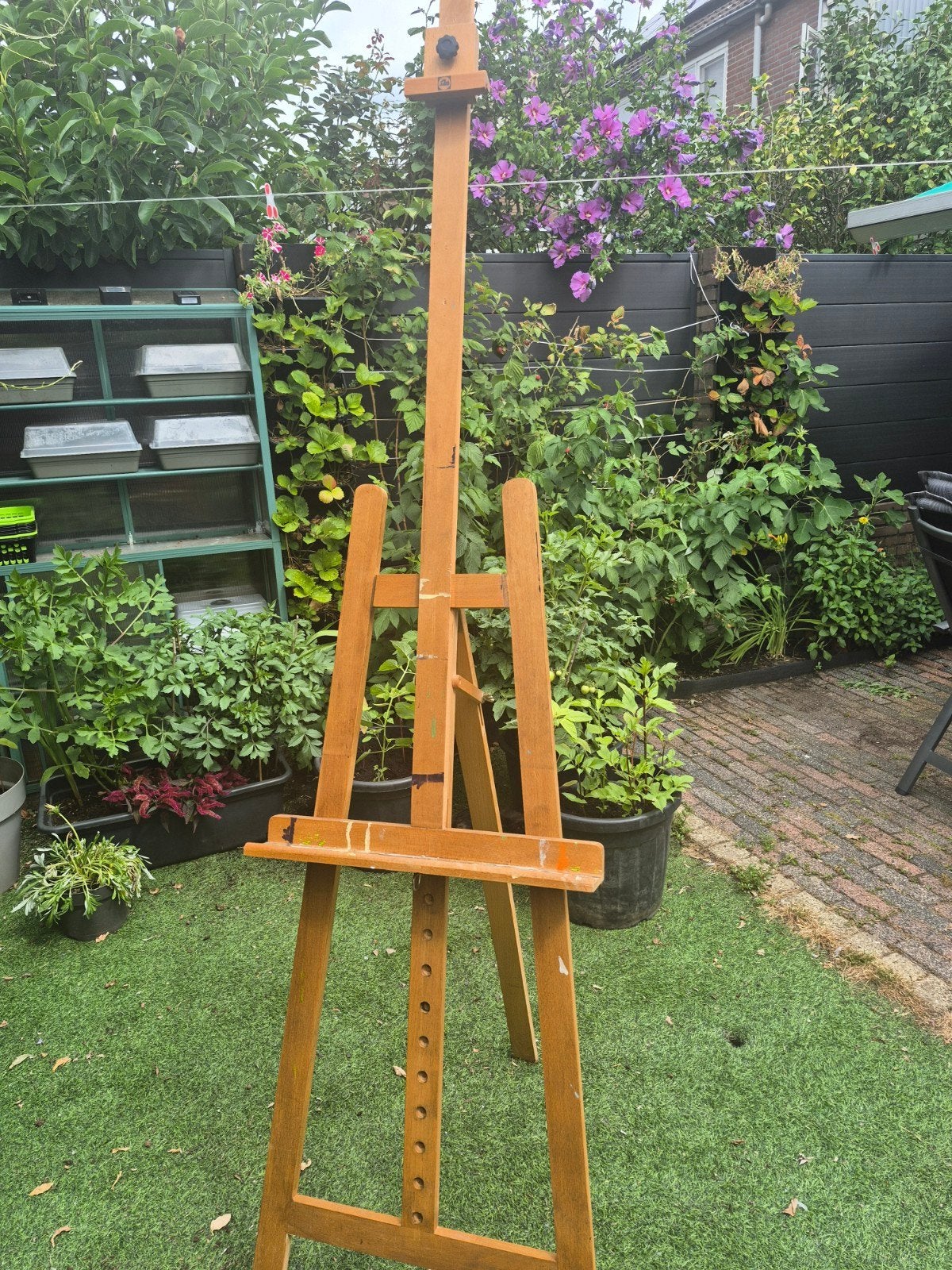 Schildersezel van Talens, gebruikt maar in goede staat, Hobby en Vrije tijd, Schilderen, Ophalen, Gebruikt, Ezel