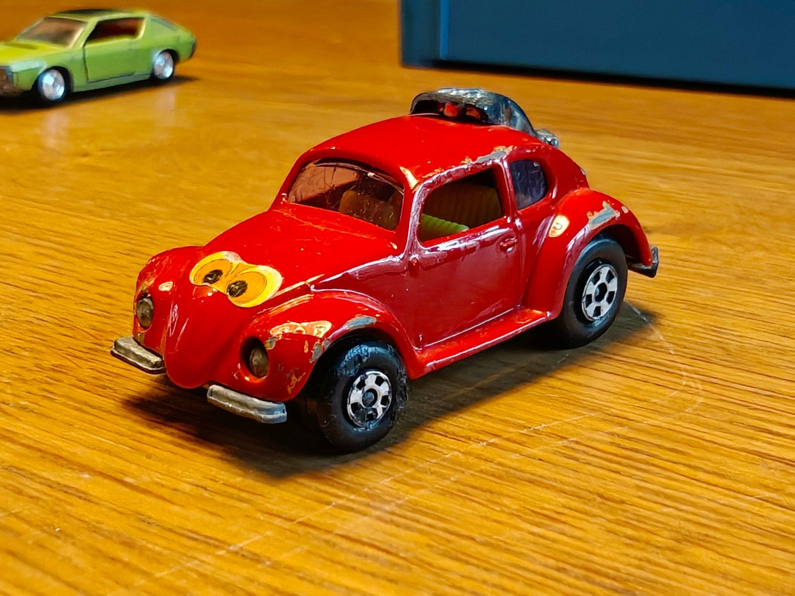 Matchbox VW Kever Volks Dragon ROOD, Ophalen of Verzenden, Zo goed als nieuw, Auto