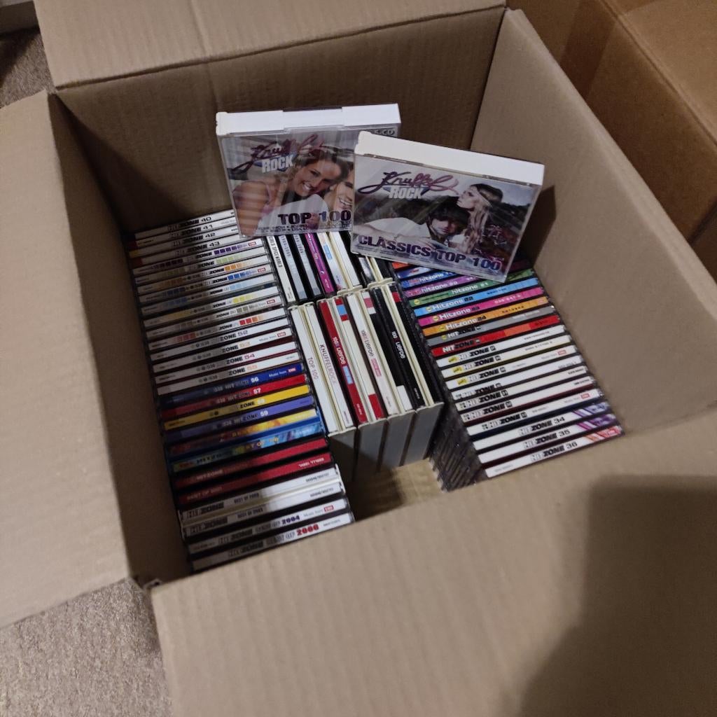 Doos vol Hitzone, 100x Zomer, Knuffelrock etc!, Ophalen of Verzenden, Gebruikt, Overige genres