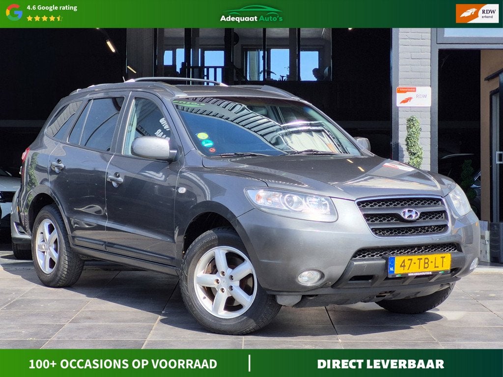 Hyundai Santa Fe 2.7i V6 Dynamic|1e eig|NAP|Airco|Cruise|PDC, Auto's, Hyundai, Voorwielaandrijving, Gebruikt, Huisgarantie, Bedrijf
