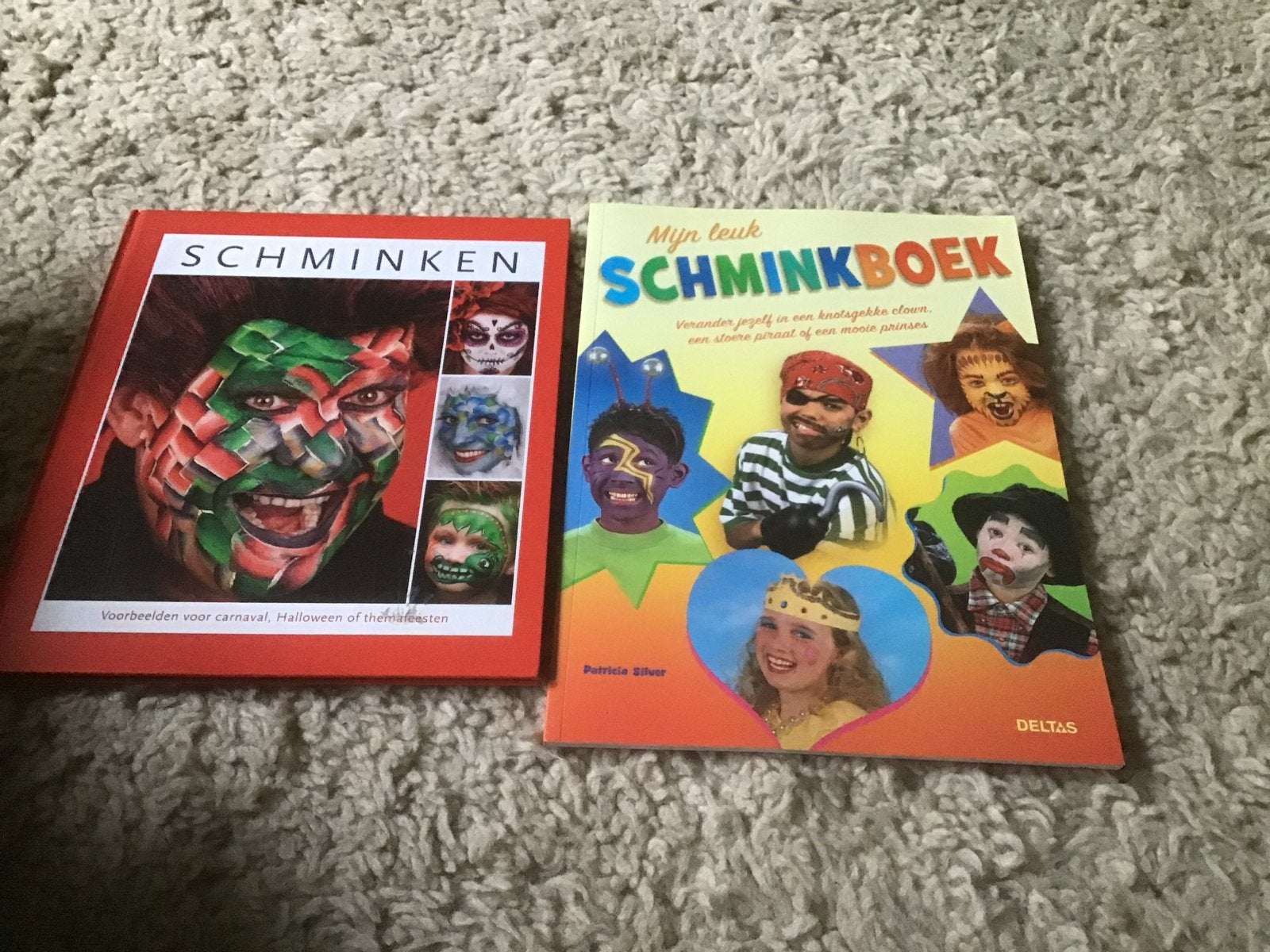 Schminkboeken: Voorbeelden voor Carnaval, Halloween. Giro555, Ophalen of Verzenden, Gelezen, Non-fictie
