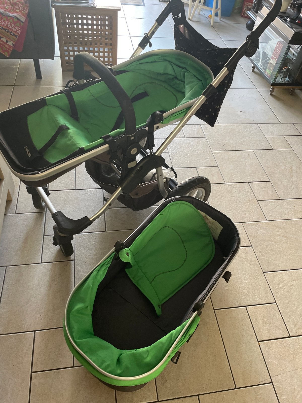 Kinderwagen Compleet, Ophalen, Gebruikt, Combiwagen, Met reiswieg