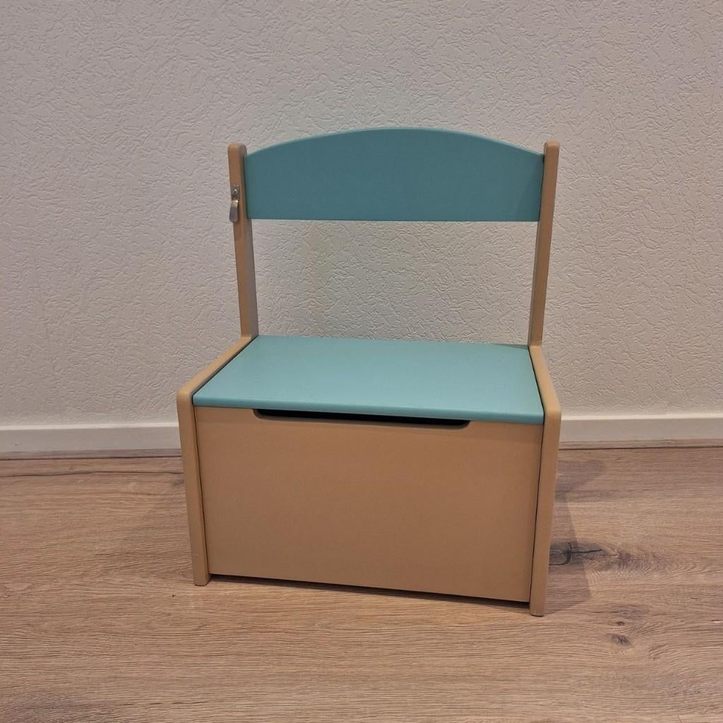 Kinder klepbankje 1 persoons, Kinderen en Baby's, Kinderkamer | Tafels en Stoelen, Ophalen, Gebruikt, Stoel(en)