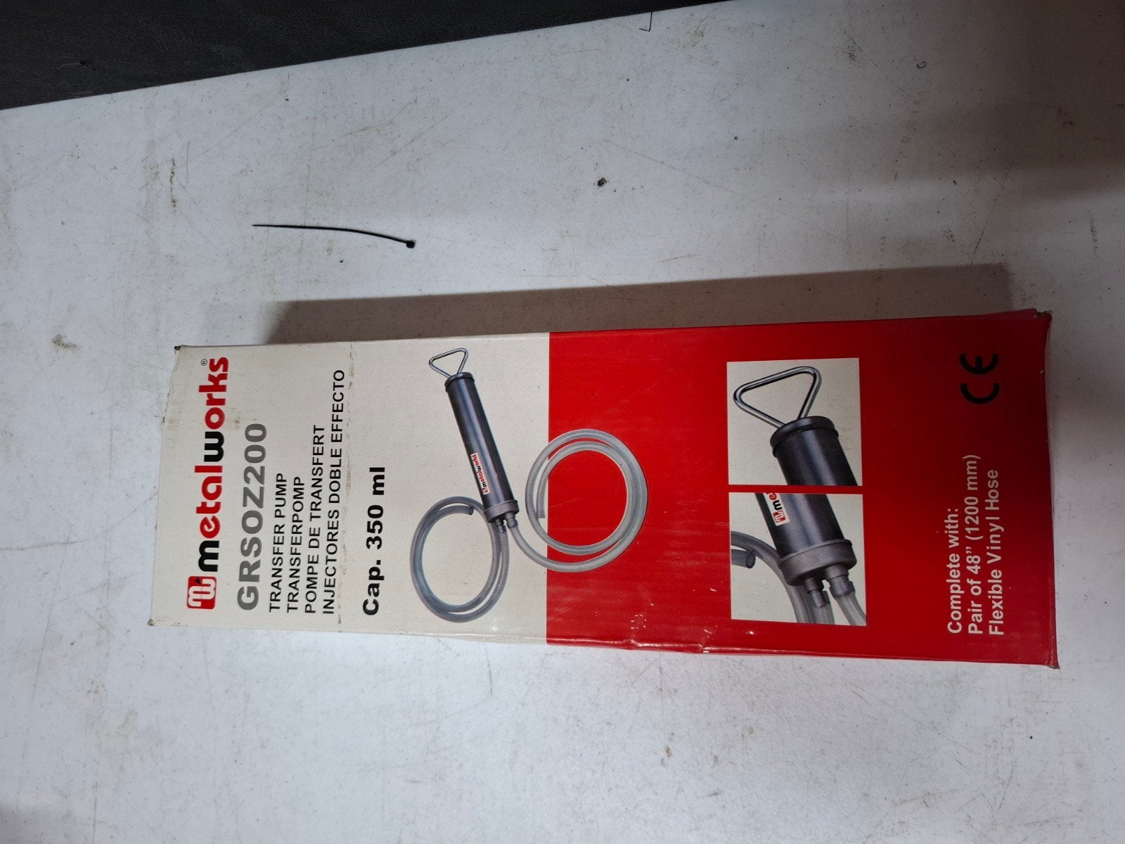 Metalworks GRSOZ200 Transferpomp - 350 ml, Metalworks, Onbekend, Nieuw, Ophalen of Verzenden