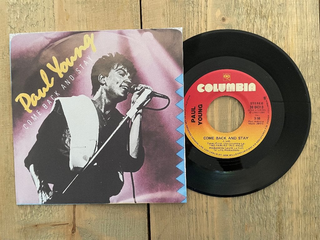 VINYL SINGLE Paul Young - Come Back and Stay, Gebruikt, 7 inch, Ophalen of Verzenden, Pop
