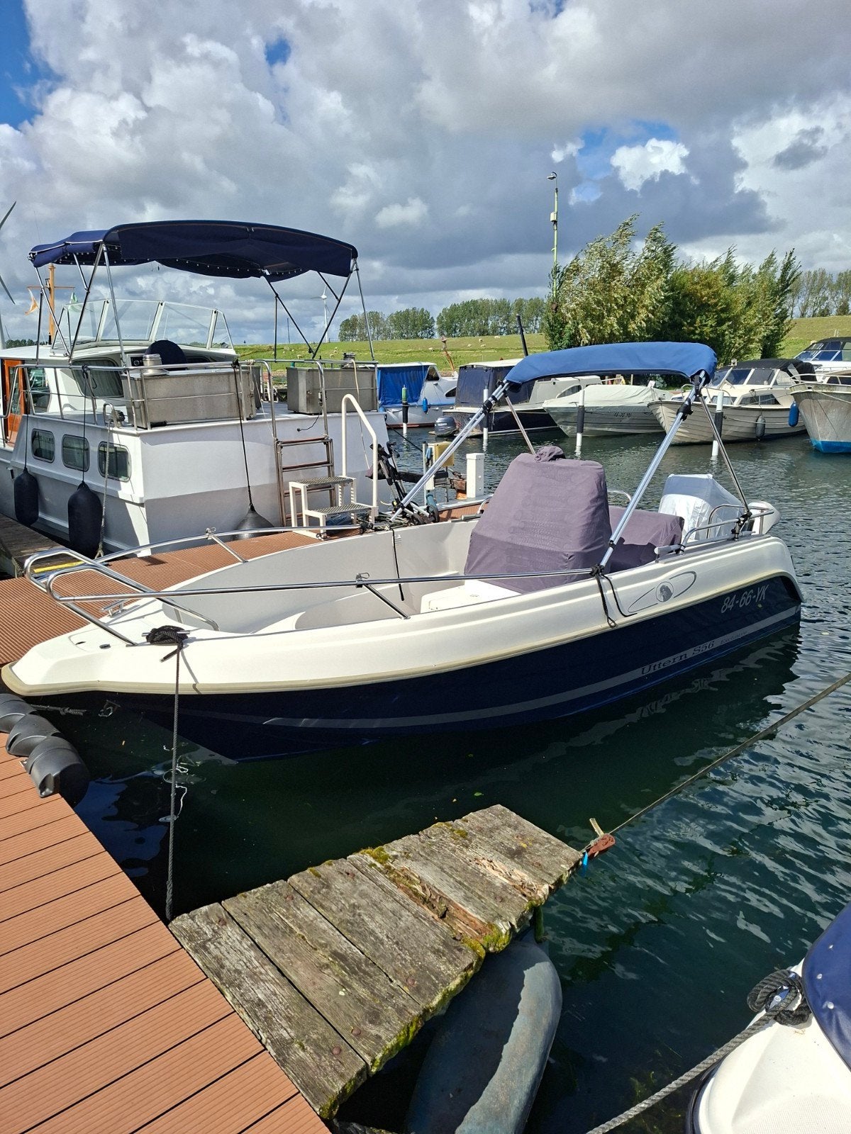 UTTERN S56 EXCLUSIVE MARINER OPTIMAX 135 PK PRACHTIGE BOOT!!, Overige merken, Gebruikt, Met afstandsbediening, Ophalen of Verzenden