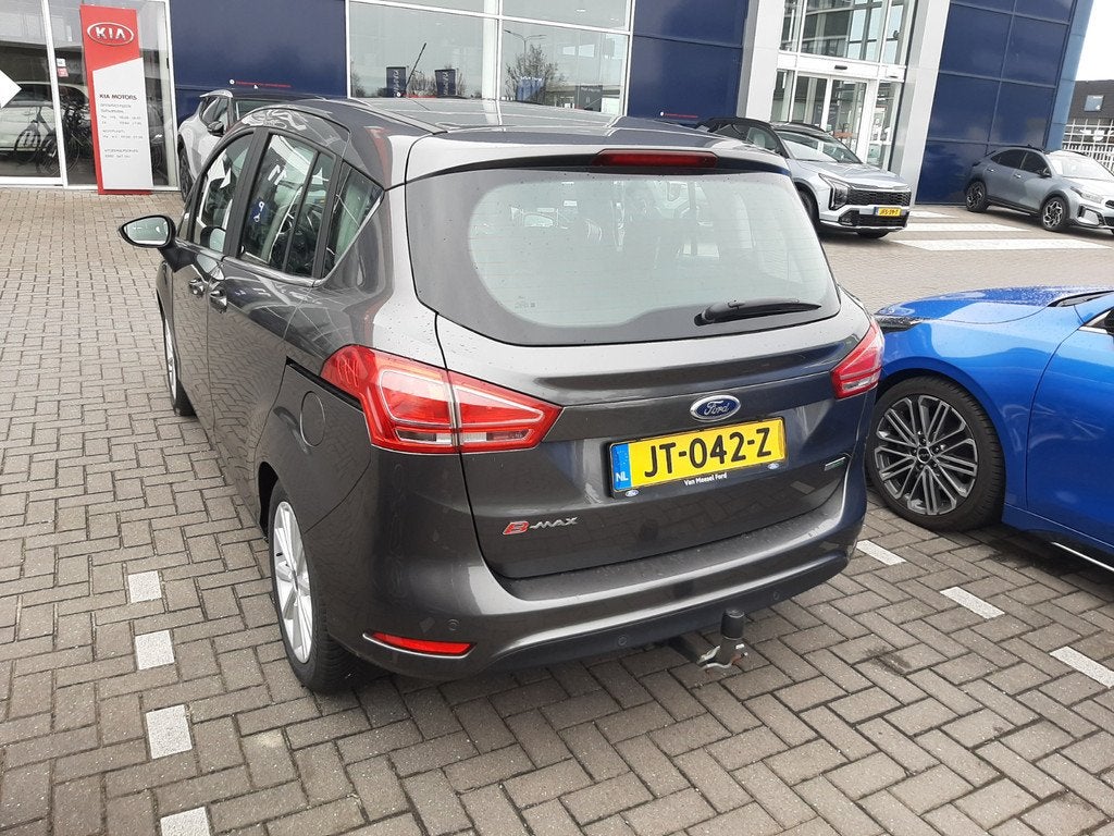Ford B-MAX 1.0 EcoBoost Titanium | Trekhaak | 1e Eigenaar |, Auto's, Ford, Voorwielaandrijving, 12 maanden, Gebruikt, Origineel Nederlands