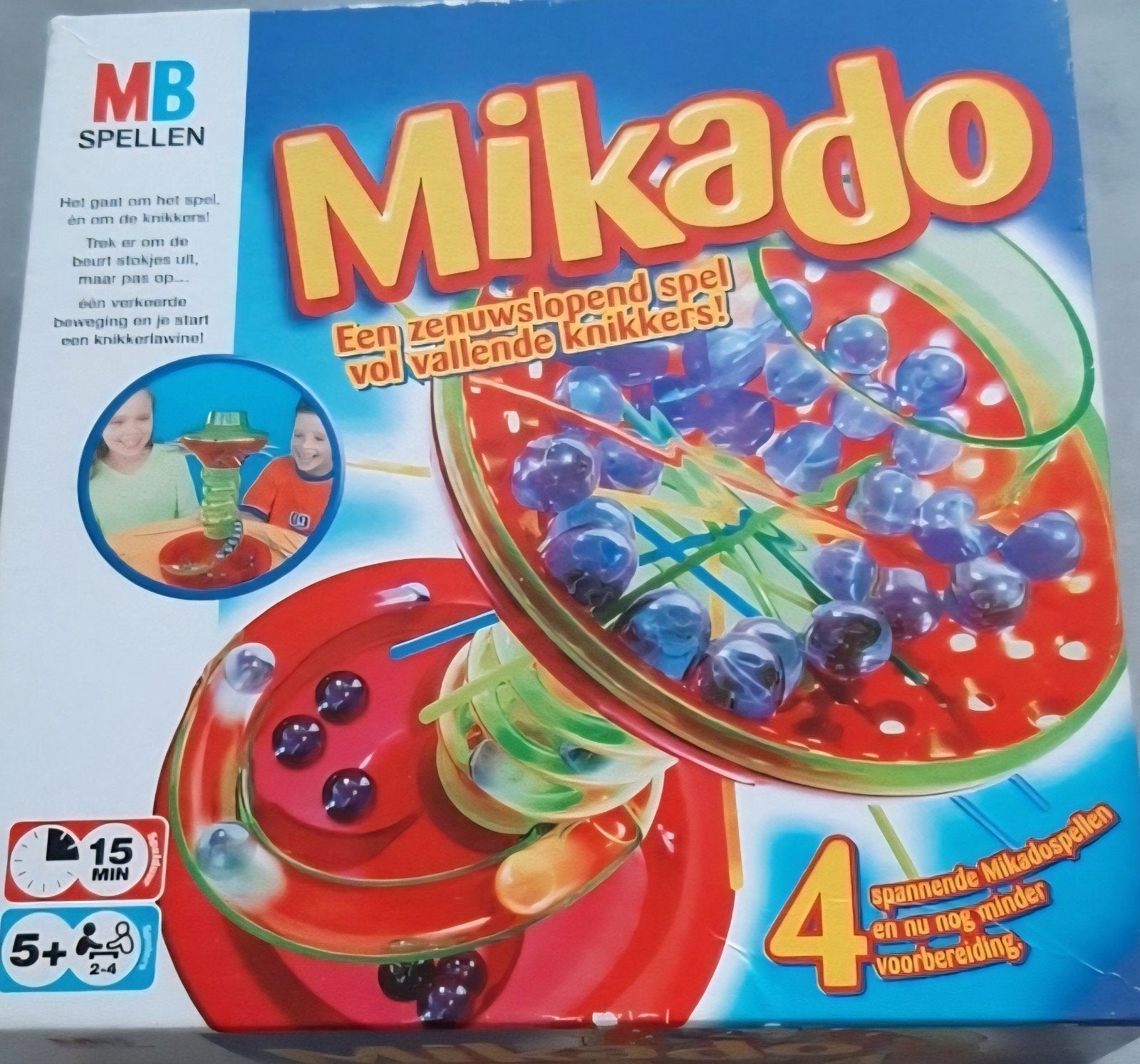Mikado spel. Kinderspel. van MB, Ophalen of Verzenden, Gebruikt, MB Spellen