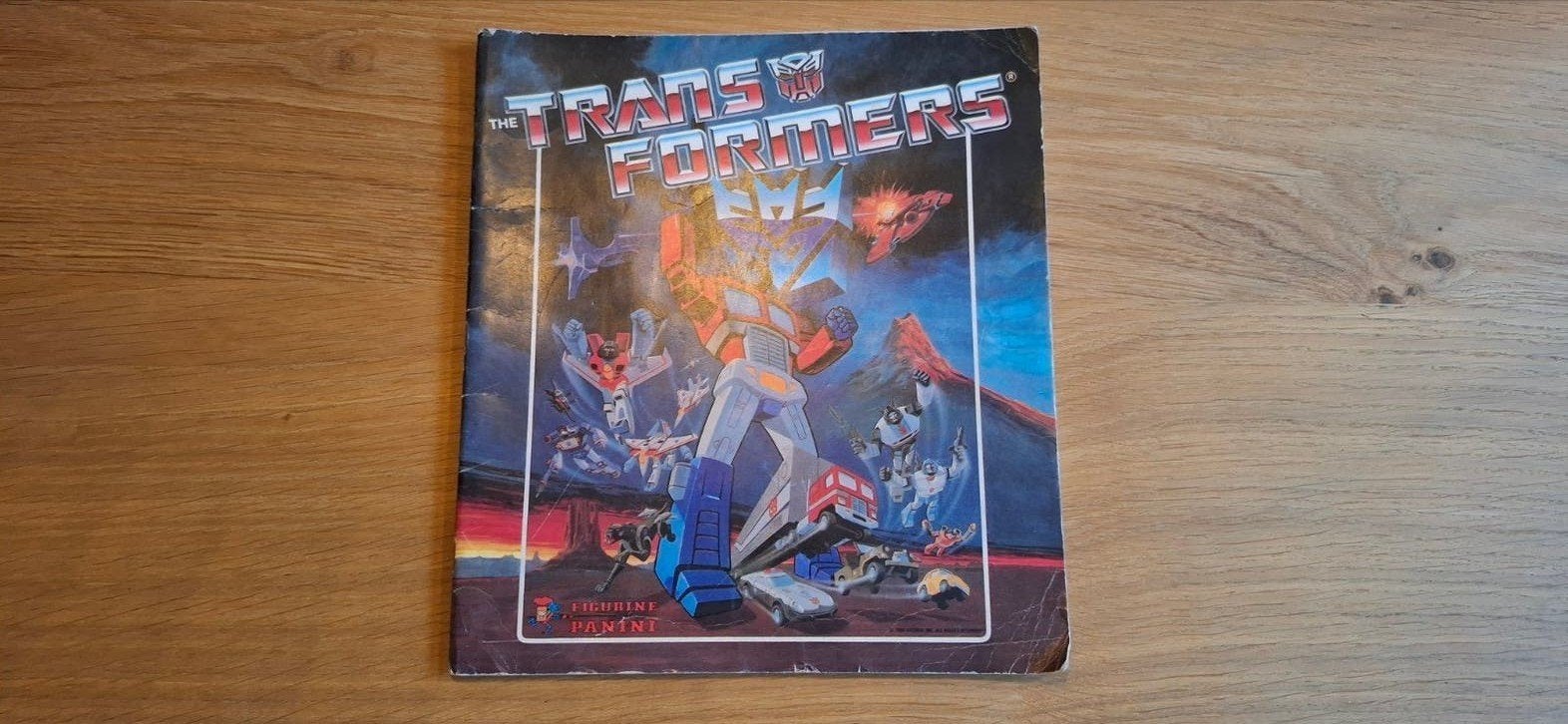 Vintage G1 Transformers stickerboek, compleet, Verzamelen, Transformers, Ophalen