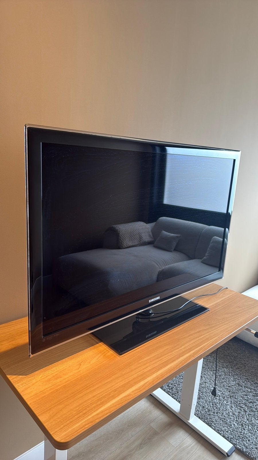 Samsung tv 46 inch, Ophalen, 50 Hz, Zo goed als nieuw, Samsung